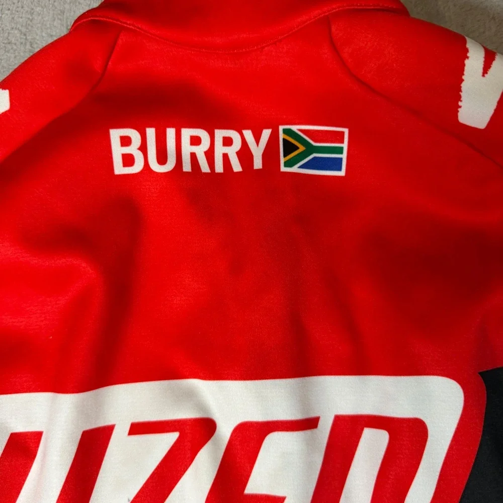 Specialized Racing‎ Cycling Vest Red White Burry Stander Windtex Mens XS